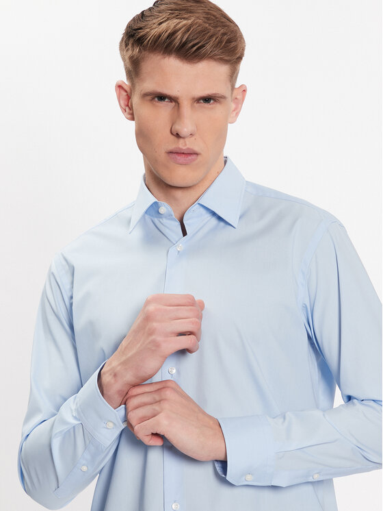 Camicia 50473265 Blu Regular Fit