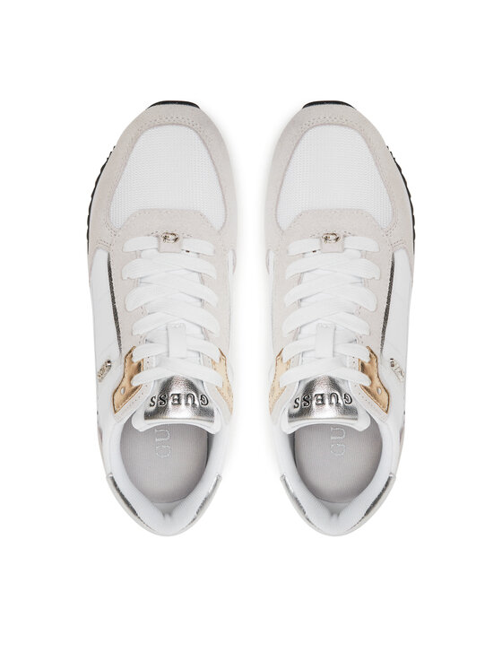 Guess Guess Sneakersy FLPEGY FAB12 Biały