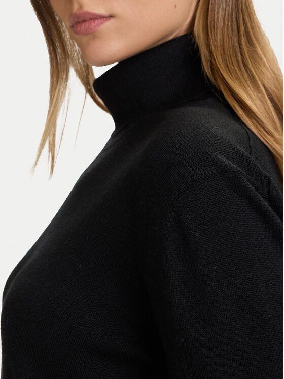 Calvin Klein Calvin Klein Поло LV044D371G Черен Regular Fit