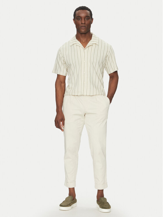 Jack&Jones Jack&Jones Cămașă Bluleo 12275085 Bej Relaxed Fit