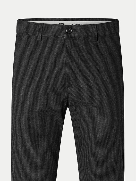 Selected Homme Selected Homme Chino nohavice 16092753 Sivá Slim Fit
