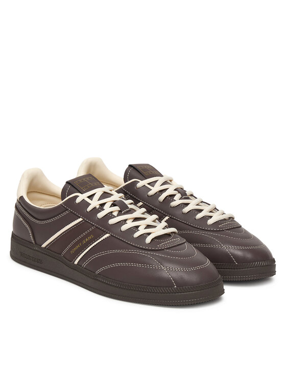 Tommy Jeans Tommy Jeans Sportcipők The Greenwich Edge Stitching EM0EM01708 Barna