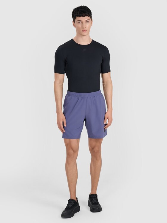 4F 4F Pantaloncini sportivi 4FWAW25TFSHM1040-33S Blu Regular Fit