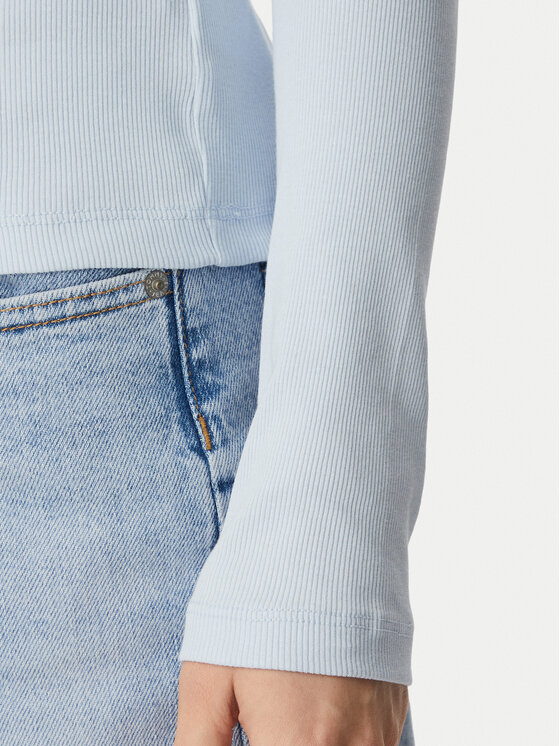 Tommy Jeans Tommy Jeans Μπλουζάκι Essential DW0DW19830 Ανοιχτό μπλε Slim Fit