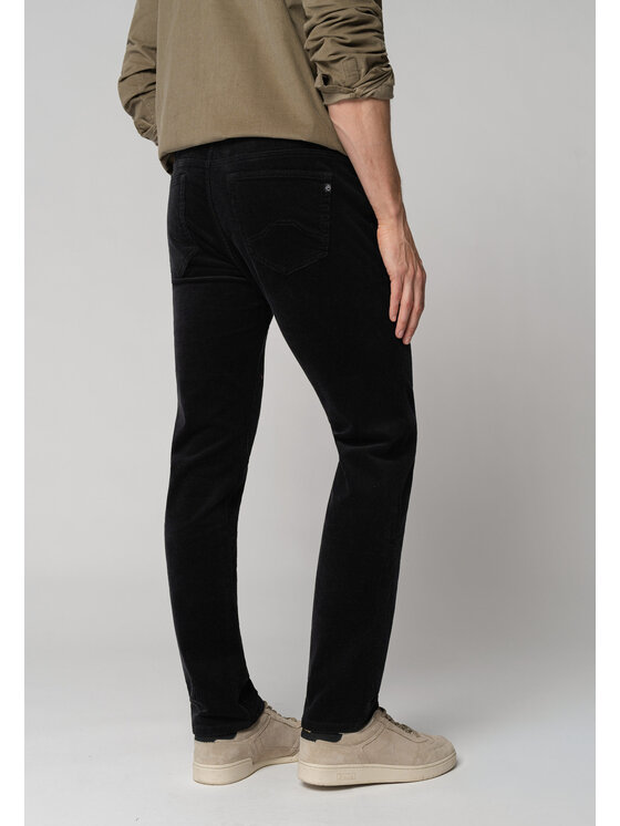 Volcano Volcano Jeansy D-CORTH Czarny Regular Fit