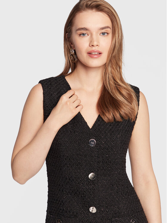 Liu Jo Liu Jo Každodenné šaty CF2291 T2491 Čierna Regular Fit