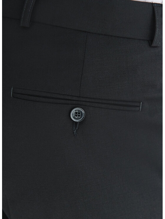 Pako Lorente Pako Lorente Spodnie garniturowe P000P-6G-005 Czarny Slim Fit