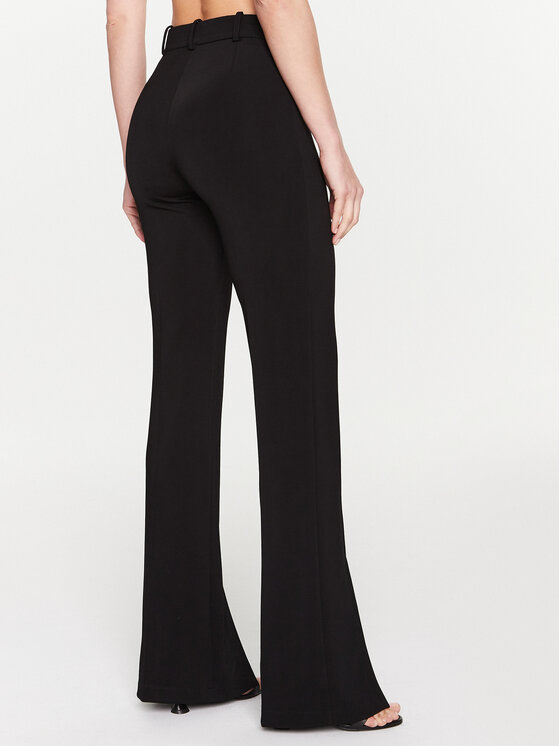 PINKO Pinko Kalhoty z materiálu 1G17X5 A04I Černá Regular Fit