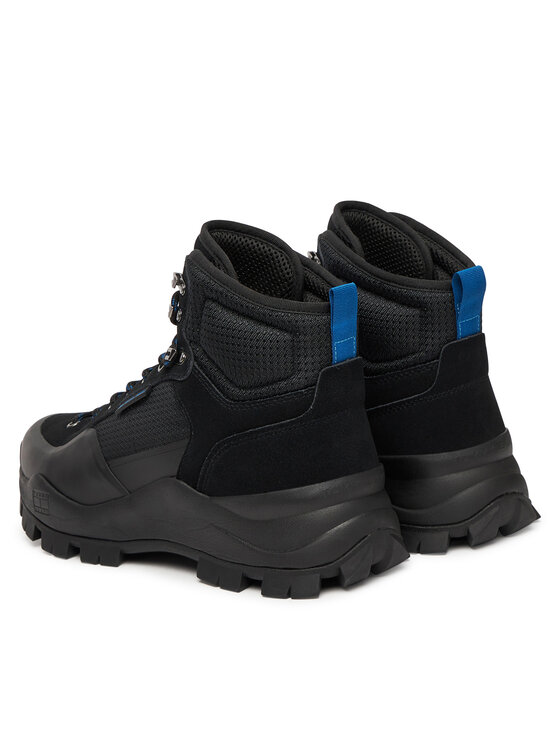 Tommy Jeans Tommy Jeans Trekingová obuv Tjm Hybrid Boot EM0EM01633 Čierna