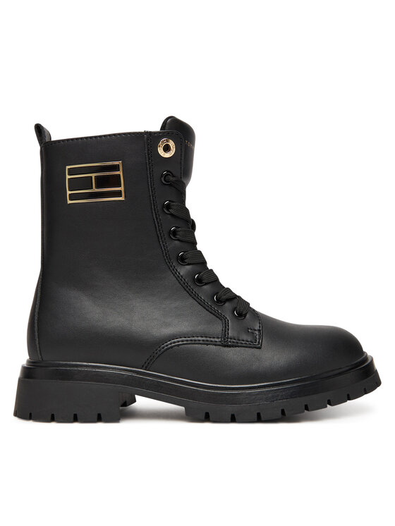 Tommy Hilfiger Tommy Hilfiger Bakancs T3A5-34015-1355999 Fekete