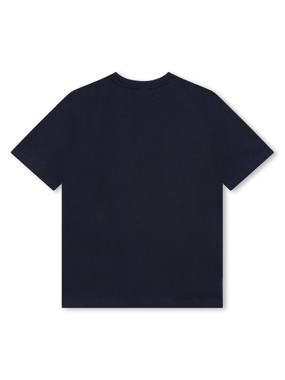 BOSS Boss T-Shirt J25P23 S Granatowy Regular Fit