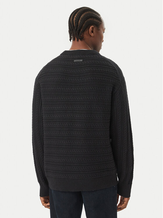 Calvin Klein Calvin Klein Pulover LV04LH315G Negru Regular Fit