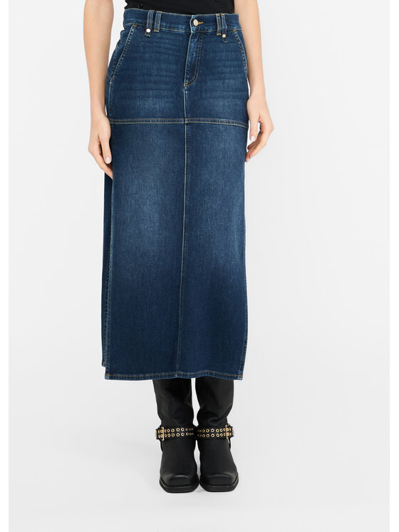 Liu Jo Liu Jo Gonna di jeans UF5129D026978947 Celeste Regular Fit