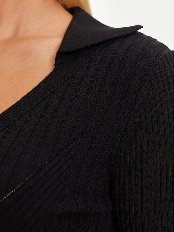 Guess Guess Пуловер Isabella W4BR19 Z3HP2 Черен Slim Fit