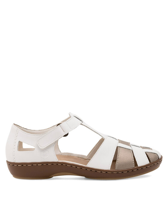 Rieker Rieker Halbschuhe 45869-80 Weiß