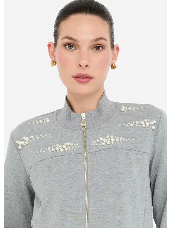 Liu Jo Liu Jo Felpa TF5152FS576M9931 Grigio Regular Fit