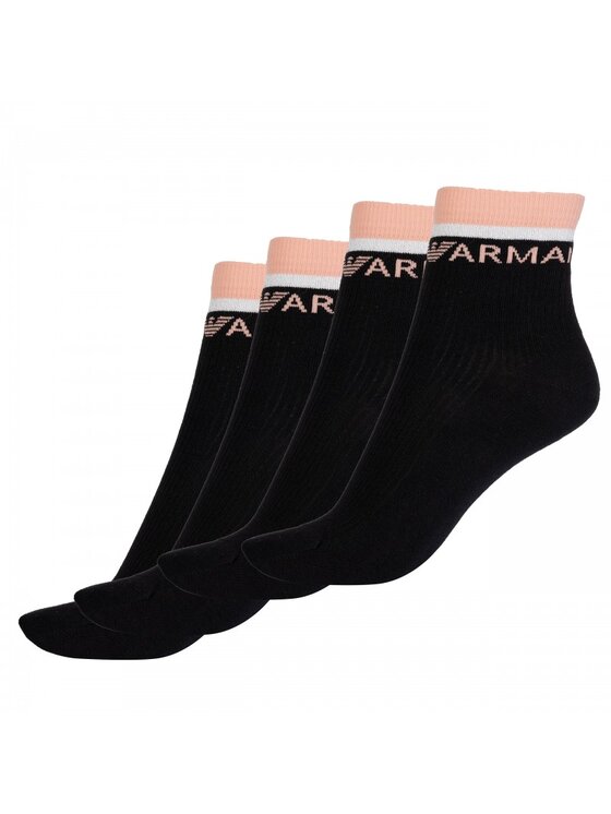 Emporio Armani Emporio Armani Dámské nízké ponožky 292309 Černá