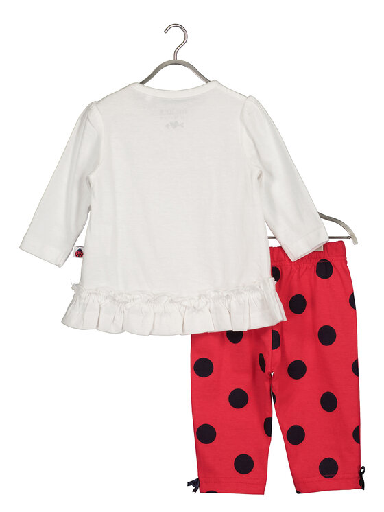 Blue Seven Blue Seven Set Bluse und Leggings 422172 X Rot Regular Fit