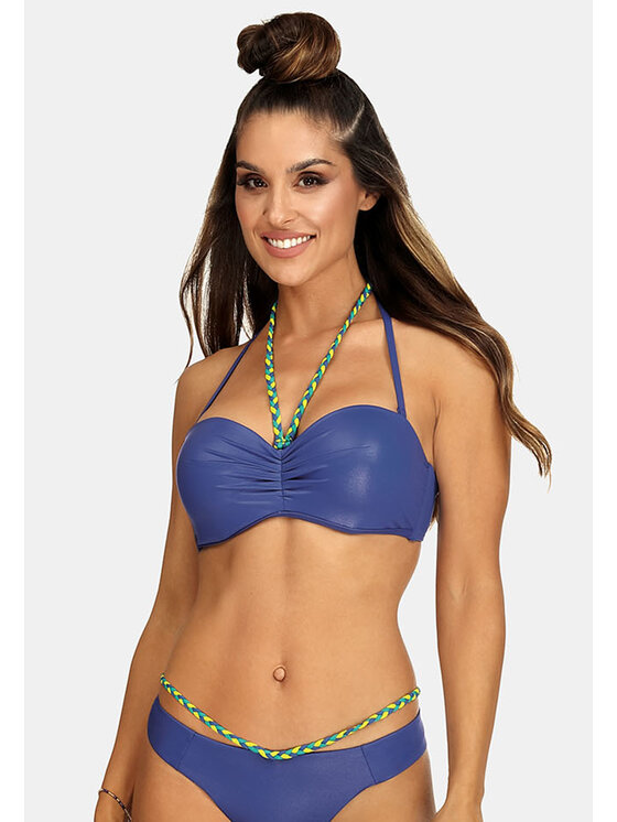 Feba Feba Bikini pezzo sopra FG72B Blu scuro