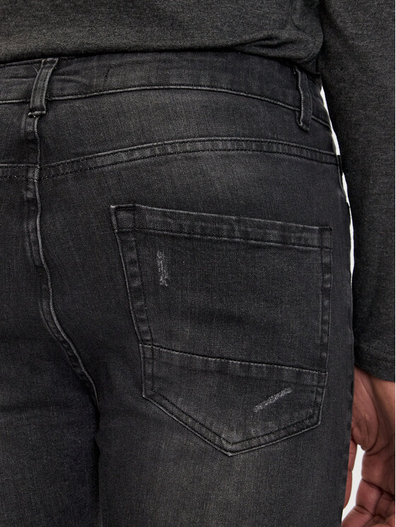 Brave Soul Brave Soul Дънки MJN-CAPSERDIST Сив Slim Fit
