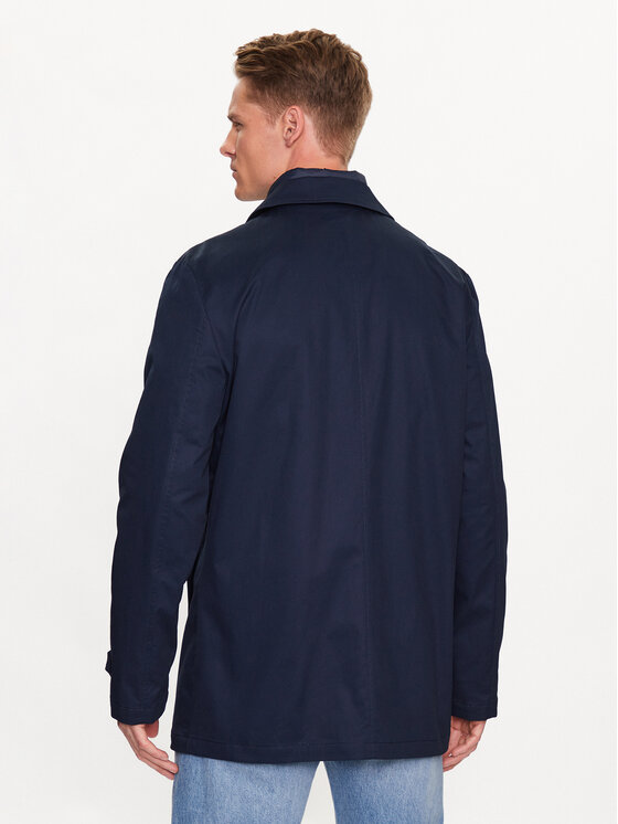 s.Oliver s.Oliver Демісезонний плащ 2125750 Cиній Slim Fit