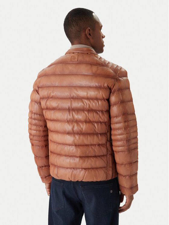 Milestone Milestone Lederjacke Ms Apollo 531068 60510 Kupferfarben Regular Fit