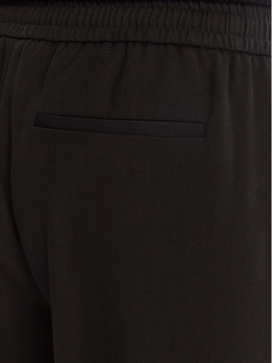 BOSS BOSS Spodnie materiałowe Tildina 50543268 Czarny Relaxed Fit