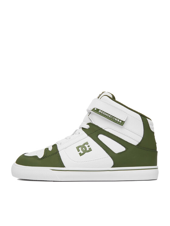 DC Shoes DC Shoes Sneakersy EO-PURE HI TOP EV BOYS DC01795301 Bílá