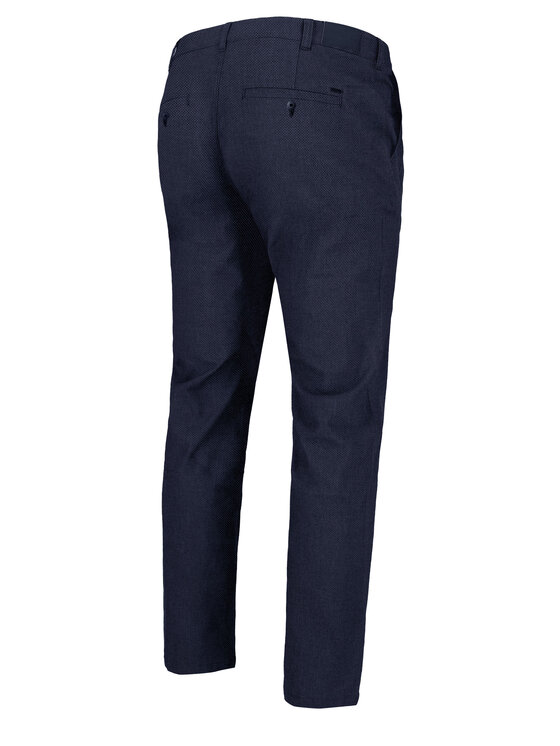 Volcano Volcano Chinosy R-RIVI Granatowy Regular Fit