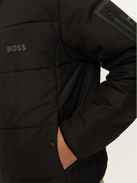 BOSS BOSS Kevad-sügis jope J_Hamar 4 50522668 Must Regular Fit