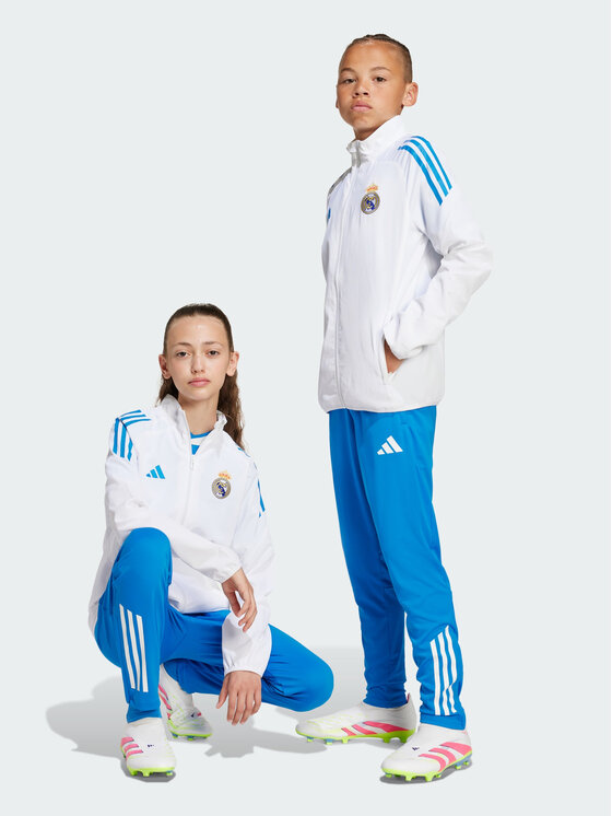 adidas adidas Spodnie dresowe 157967 Błękitny Slim Fit
