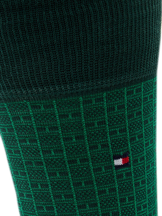 Tommy Hilfiger Tommy Hilfiger Muške visoke čarape 701230606 Zelena