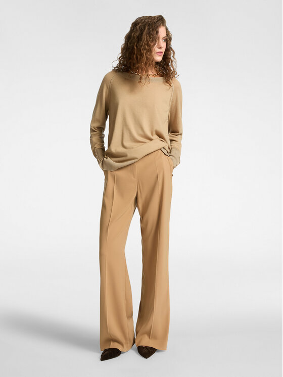 Elena Mirò Elena Mirò Maglione M477Z000610N012 Crema Boxy Fit