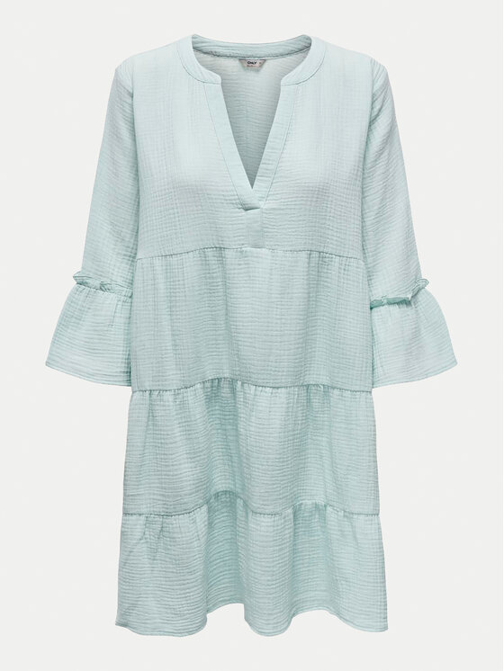 ONLY ONLY Sommerkleid Thyra 15267999 Grün Regular Fit