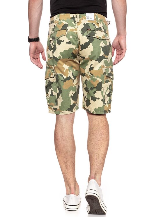 Lee Lee Pantaloncini di tessuto FATIGUE SHORTS Multicolore Loose Fit