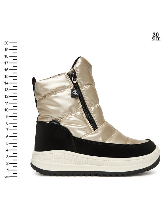 Calvin Klein Calvin Klein Cizme de zăpadă Snow Boot V3A5-83140-1862 S Écru