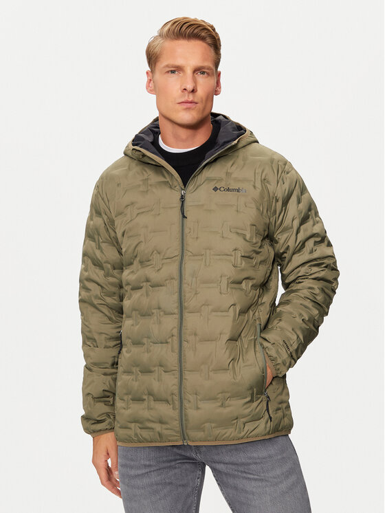 Columbia Vatovaná bunda Delta Ridge II 2086222 Zelená Regular Fit