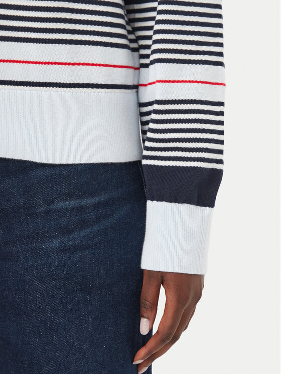 Tommy Jeans Tommy Jeans Пуловер Essential DW0DW23360 Светлосин Regular Fit