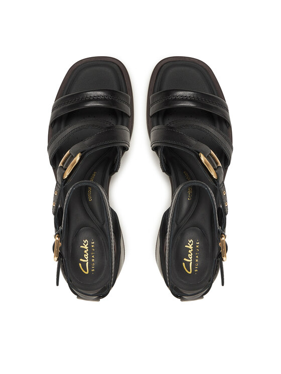 Clarks Clarks Sandále Morwyn Strap 26181243 Čierna