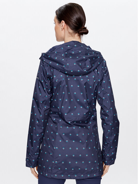 Columbia Columbia Μπουφάν αδιάβροχο Splash A Little™ II 1771064 Σκούρο μπλε Regular Fit