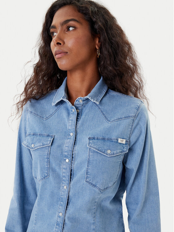 Mustang Mustang Farmering Cody 1016935 Kék Slim Fit