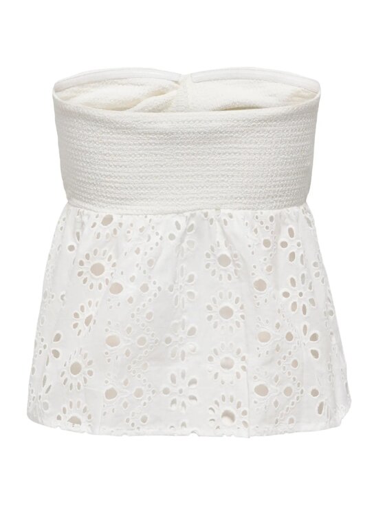 ONLY ONLY Top onlaurora tube top Bianco Regular Fit