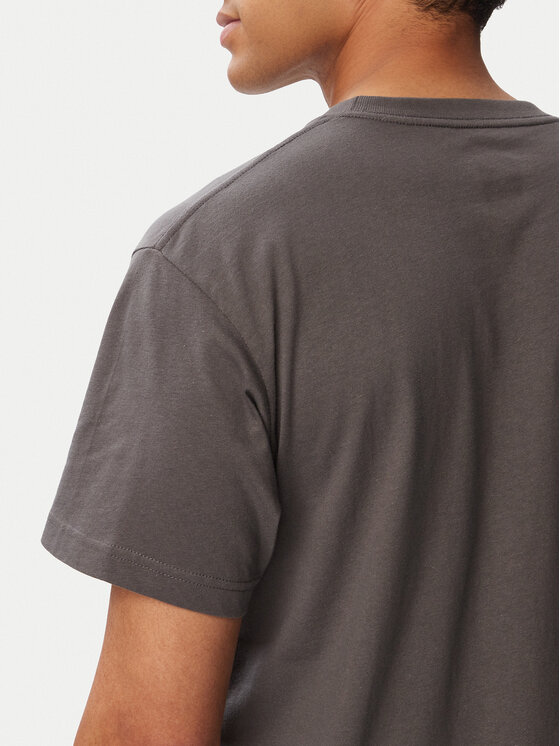 DC Shoes DC Shoes T-shirt Big Deal Star ADYZT05443 Tamno siva Regular Fit