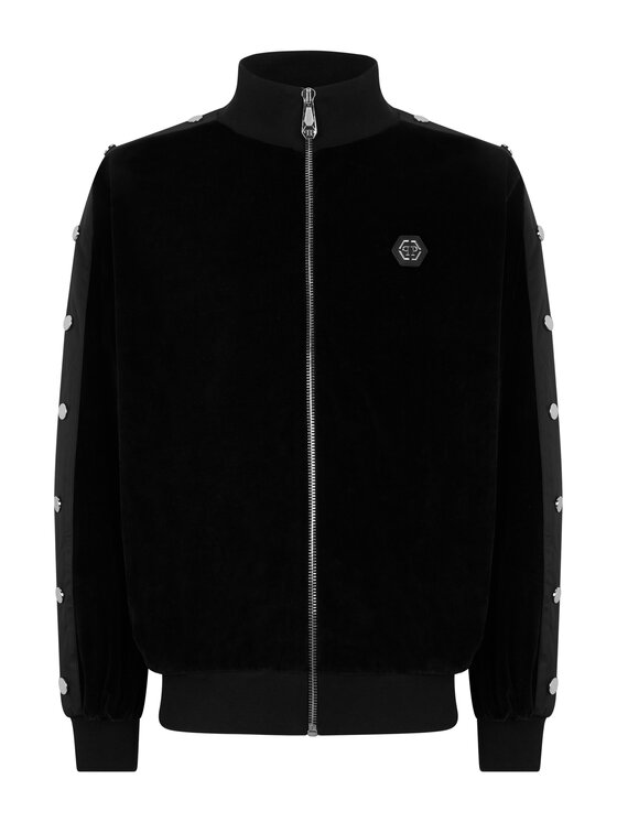 PHILIPP PLEIN PHILIPP PLEIN Felpa 31122 Nero Jegging Fit