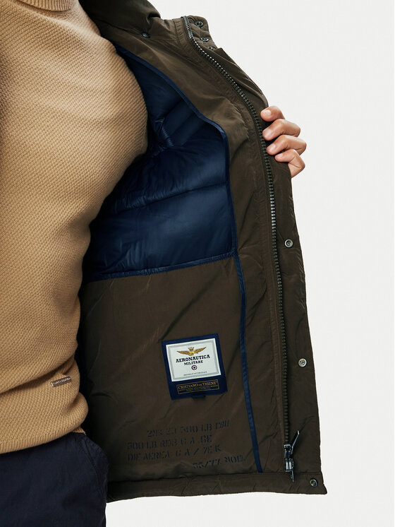 Aeronautica Militare Aeronautica Militare Kurtka zimowa 262AB3072UCT04358 Brązowy Regular Fit