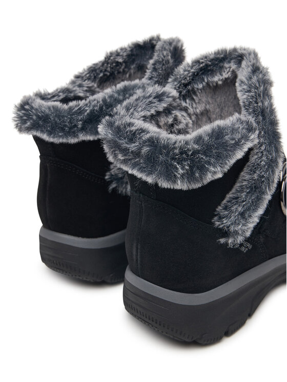 Skechers Skechers Cizme de zăpadă Slip-Ins Relaxed Fit: Easy Going - Gentle Winter 168185/BLK Negru