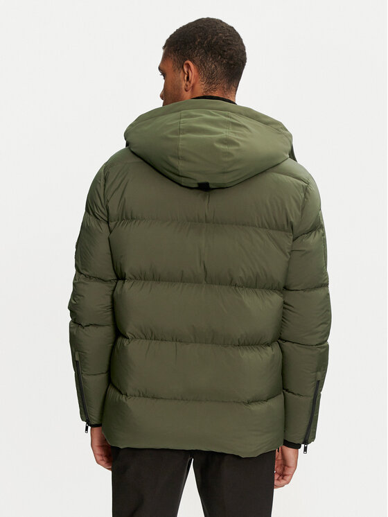Moose Knuckles Moose Knuckles Geacă din puf M34MJ196 Verde Regular Fit