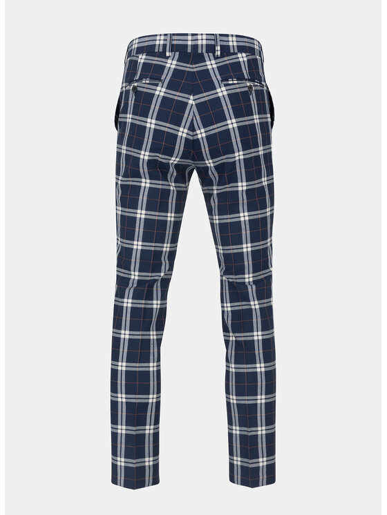 Pako Lorente Pako Lorente Spodnie garniturowe P21SF-6G-062 Granatowy Slim Fit