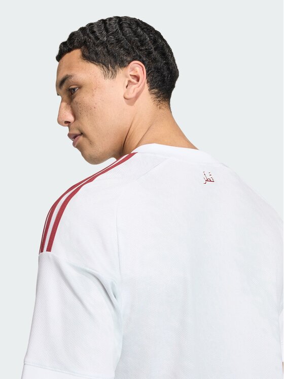 adidas adidas Koszulka techniczna 165845 Biały Slim Fit