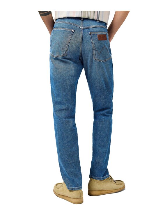 Wrangler Wrangler Jeansy 112364424 Niebieski Slim Leg